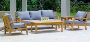 Deep Seating Teak Garden Furniture And Cushions
