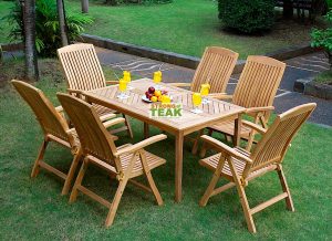 2-reclinning-chairs-dinning-outdoor-furniture-sets – teak outdoor furniture